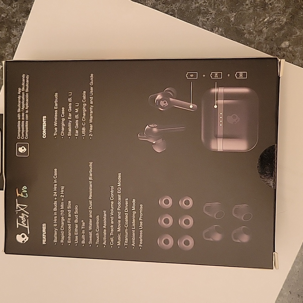 Skullcandy Bluetooth earbuds - Picture 3 of 3